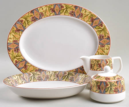 Cinnabar 5 Piece Hostess Set