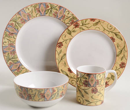 Cinnabar 4 Piece Place Setting