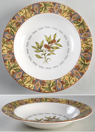 Cinnabar 11" Accent Individual Pasta Bowl