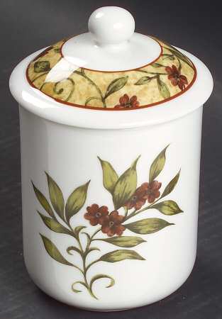 Cinnabar Small Canister & Lid