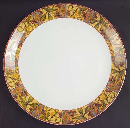 Cinnabar 13" Chop Plate (Round Platter)