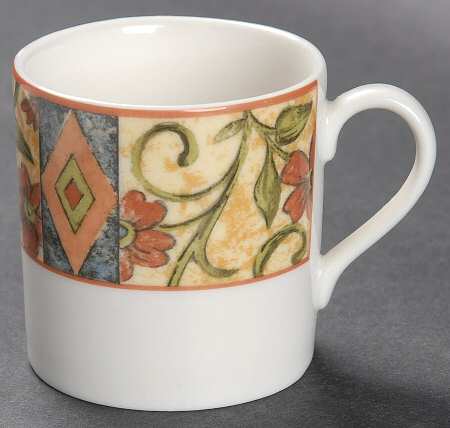 Cinnabar Flat Demitasse Cup