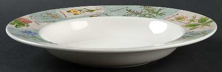 Wildflowers Large Rim Soup Bowl