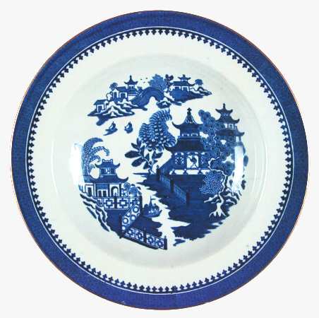 Blue Willow by Royal Worcester