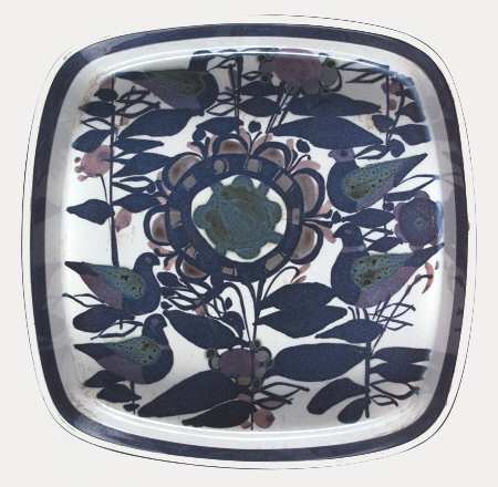 Faience Giftware Blue Faience Tenera Bowl - No Box
