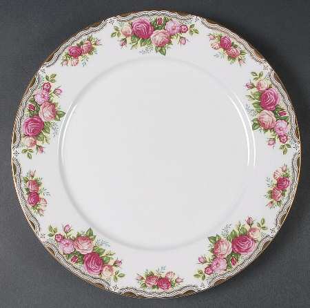English Roses 12" Chop Plate (Round Platter)