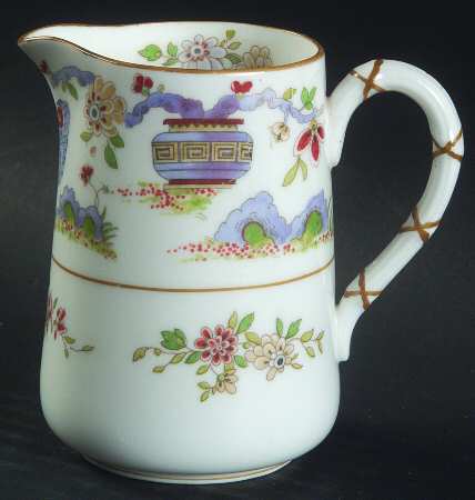 Pekin (White Background, Yellow Trim) 8 Oz Jug