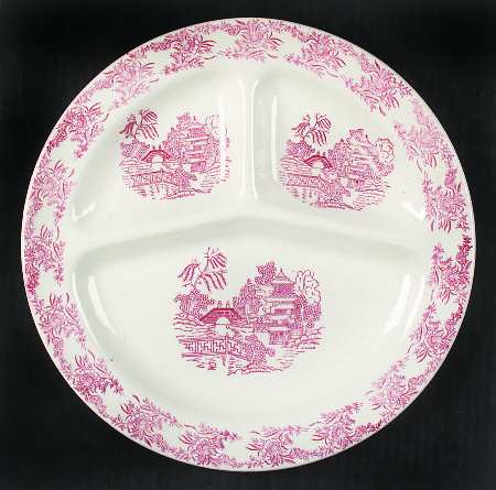 Ming Red Grill Plate
