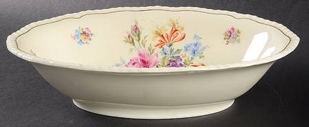 V2136 10" Oval Vegetable Bowl