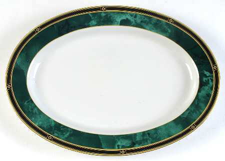 Jade Garland 14" Oval Serving Platter