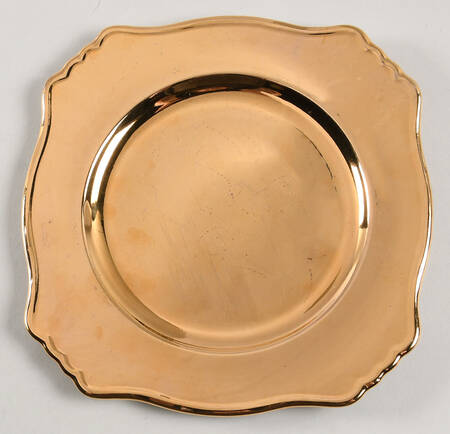 Golden Age Square Salad Plate