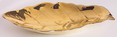 Golden Age Leaf Shaped Dish