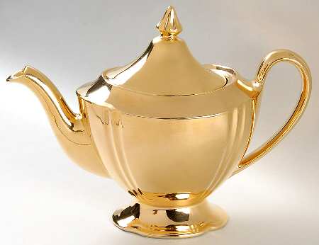 Golden Age Teapot & Lid