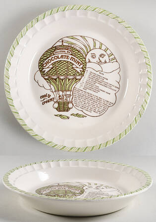 Country Harvest Series 10" Pie Baking Plate