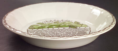 Country Harvest Series 11" Pie Baking Plate