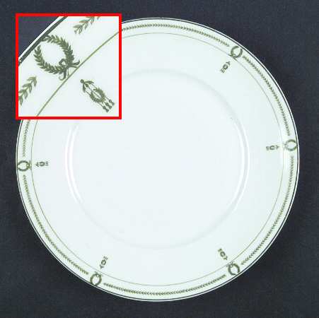 1353 Luncheon Plate