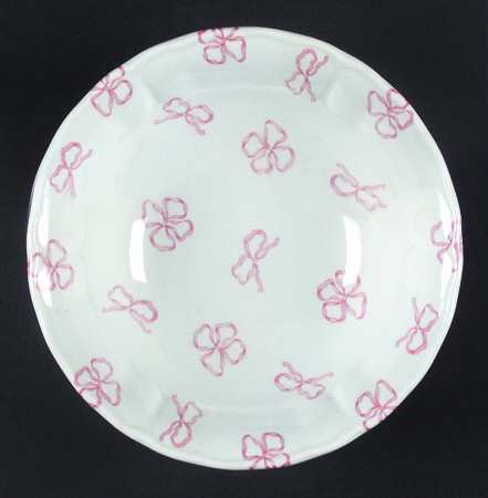 Ribbons 9" Round Vegetable Bowl