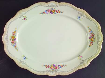 3418 14" Oval Serving Platter