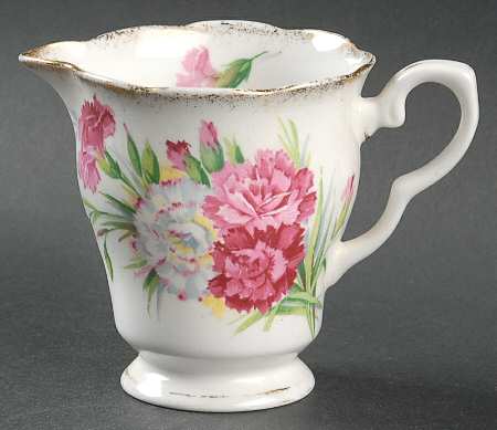 Carnation (Brushed Trim) Creamer