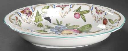 Duke of Gloucester 10" Oval Vegetable Bowl
