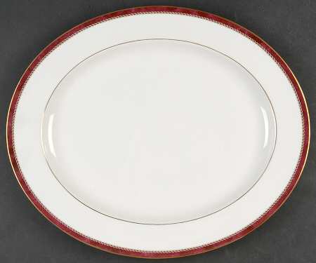 Medici Ruby 15" Oval Serving Platter