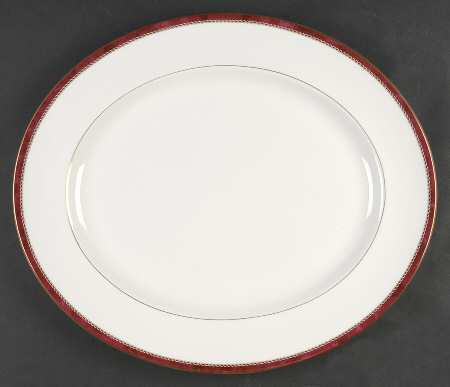 Medici Ruby 17" Oval Serving Platter