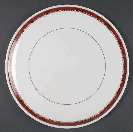 Medici Ruby Flat Cake Plate/Cheese Plate