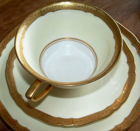 Royal Edward Footed Cup & Saucer Set