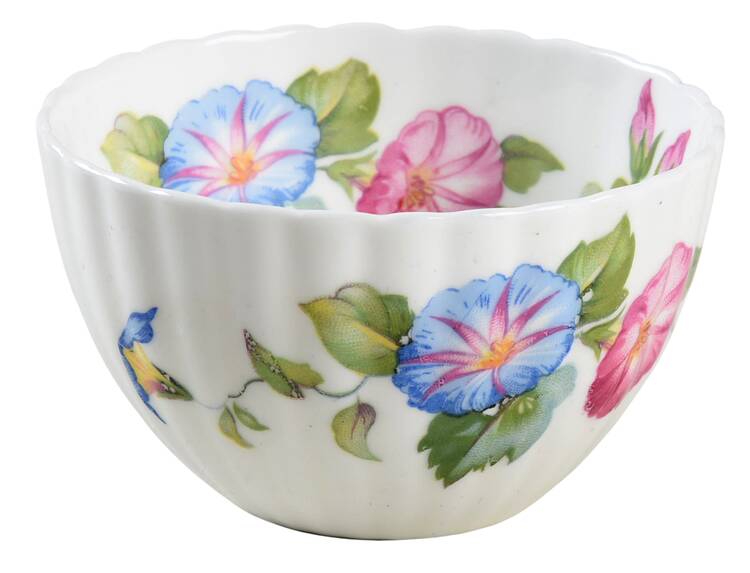 8373 (Fluted Rim, Scalloped Edge) Open Sugar Bowl