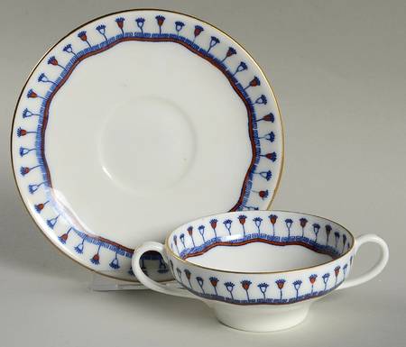 E298 Flat Bouillon Cup & Saucer