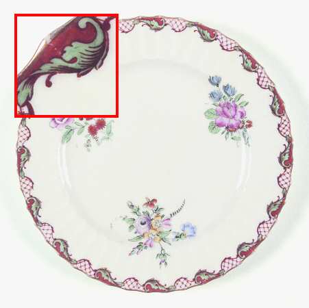 Caroline Luncheon Plate