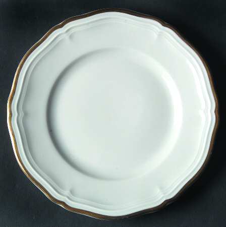 1129 (Chippendale, White) Bread & Butter Plate