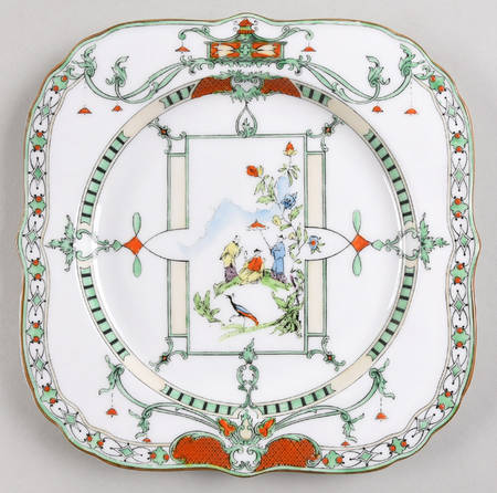 W9882-1 Square Salad Plate