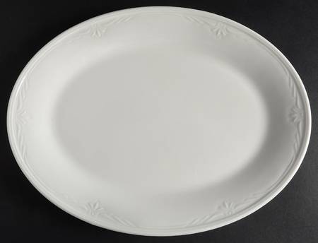 Allegro (Hotelware) 13" Oval Serving Platter