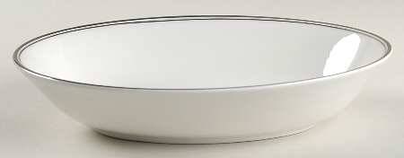 Oxford Platinum 9" Oval Vegetable Bowl