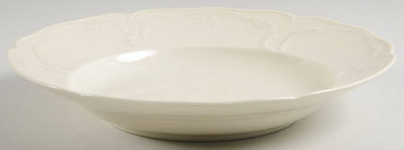Sanssouci (Ivory, No Trim) Large Rim Soup Bowl