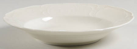 Sanssouci (Ivory, No Trim) Rim Soup Bowl