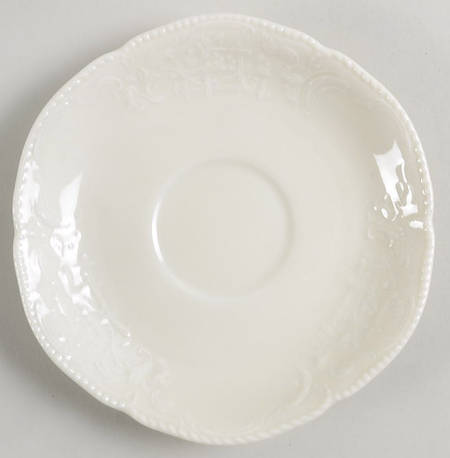 Sanssouci (Ivory, No Trim) Saucer for Flat Cup