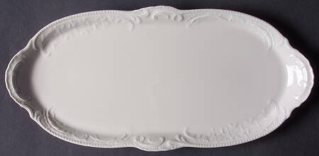 Sanssouci (Ivory, No Trim) Large Sandwich Tray