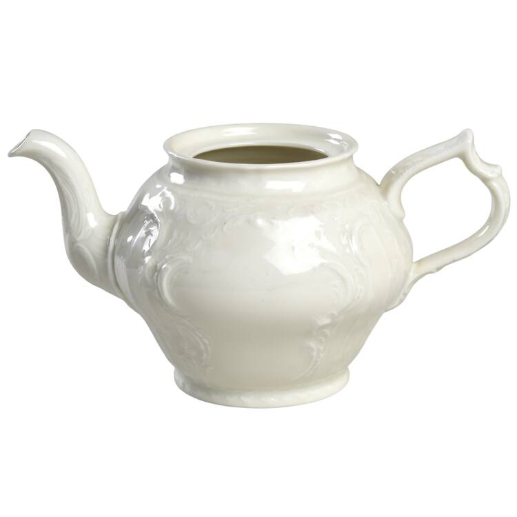 Sanssouci (Ivory, No Trim) Small Teapot No Lid