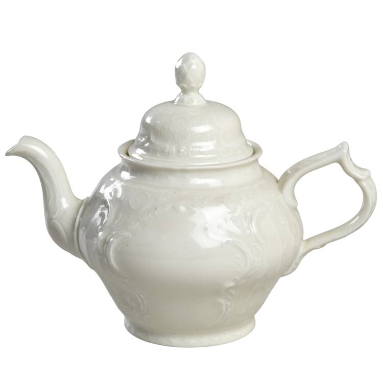 Sanssouci (Ivory, No Trim) Small Teapot & Lid