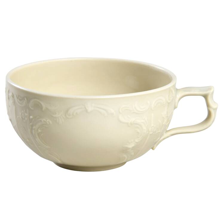 Sanssouci (Ivory, No Trim) Flat Cup