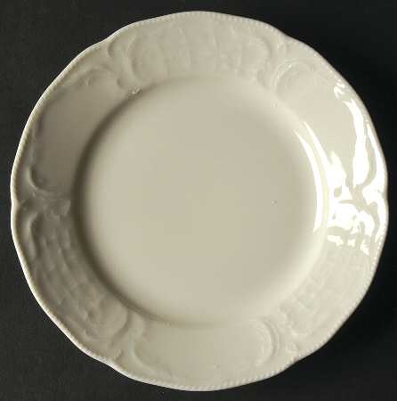 Sanssouci (Ivory, No Trim) Dessert/Pie Plate