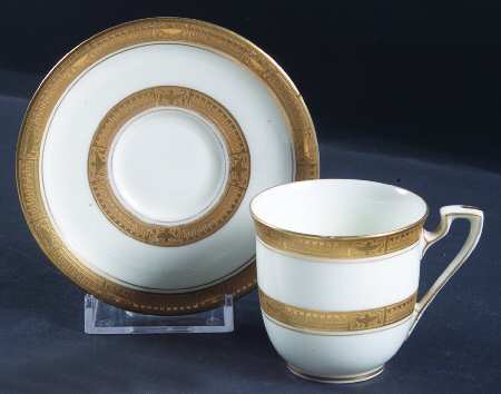 C1448 Flat Demitasse Cup & Saucer Set