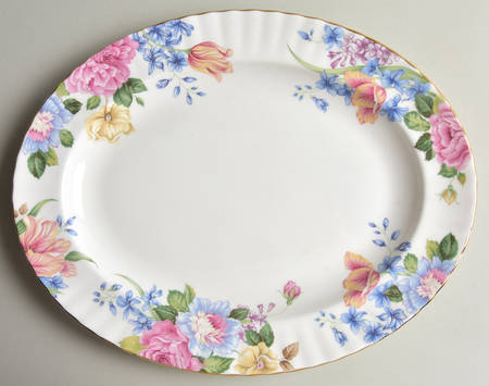 Beatrice 13" Oval Serving Platter