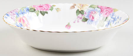 Beatrice 9" Oval Vegetable Bowl by Royal Albert