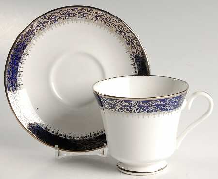 Ambassador Footed Cup & Saucer Set