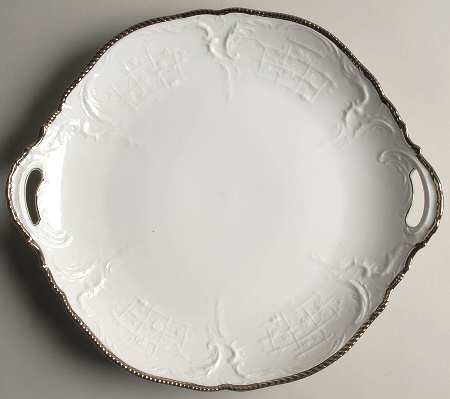 R600 Handled Cake Plate