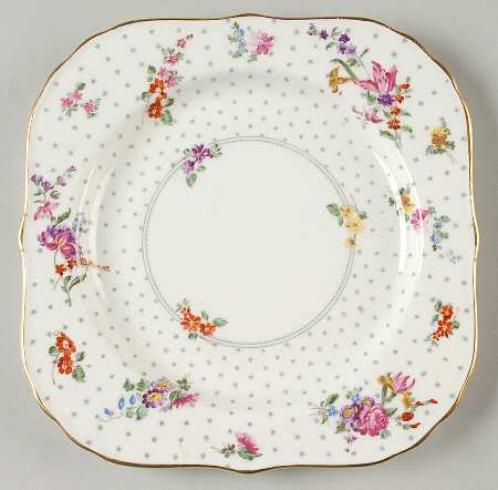 Astral Square Salad Plate