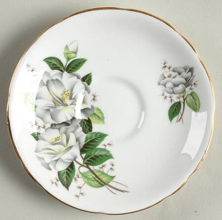 Camellia Saucer for Demitasse Cup